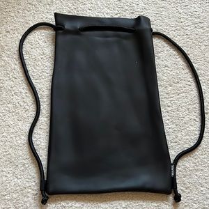 Black TRIANGL neoprene bag